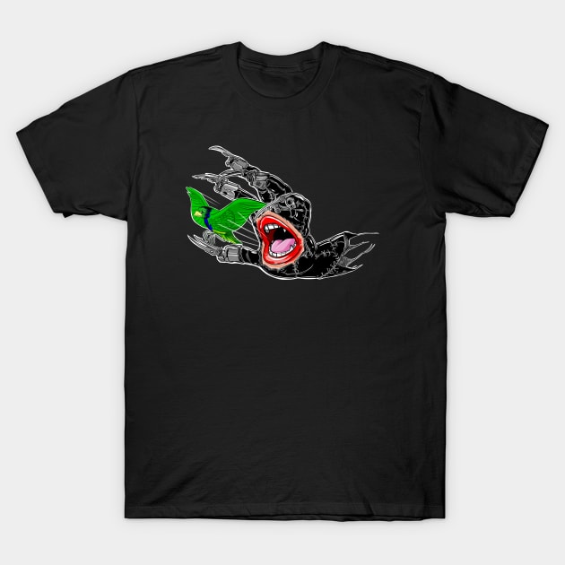 Here Birdy! T-Shirt by PompaorableCat